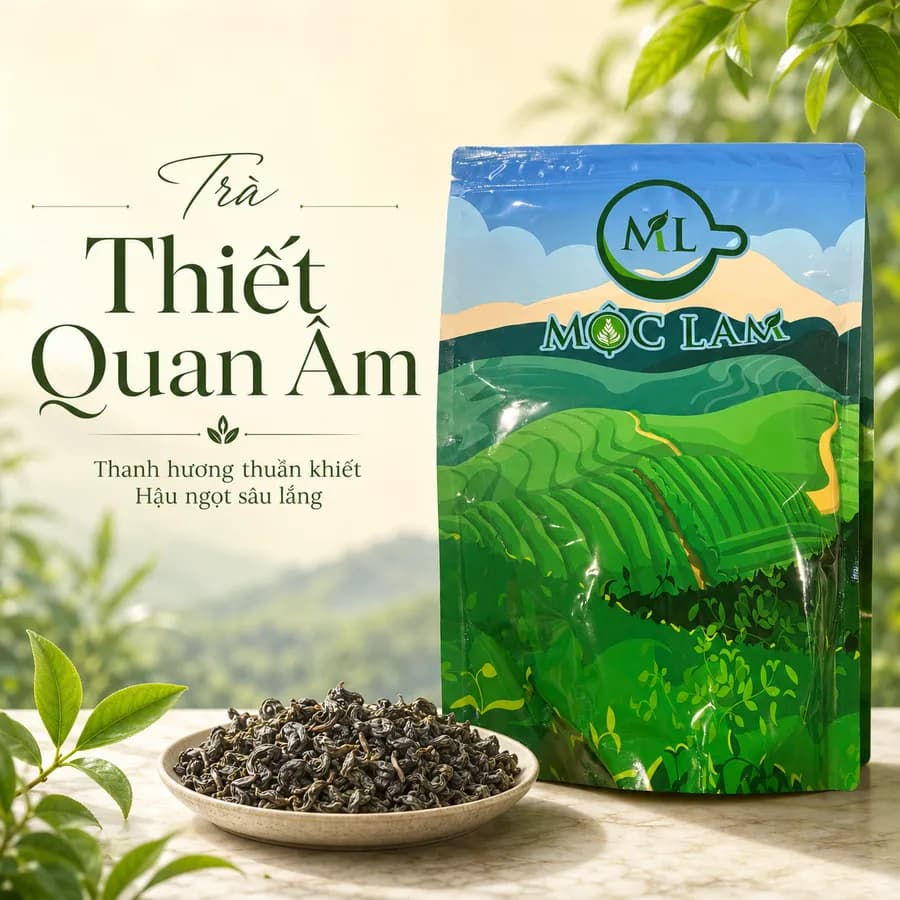 Trà Thiết quan âm sấy Mộc Lam